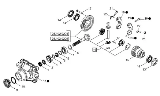 87747982 - Подшипник роликовый